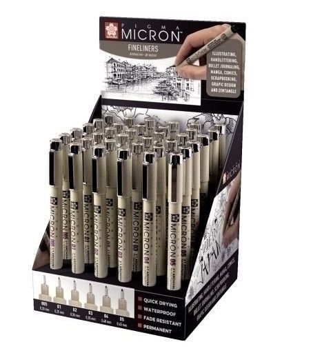 Mp Cdxsdk36 Pigma Micron Negro Display 36U Talens
