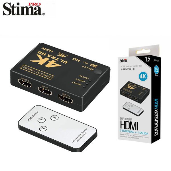 Stima Shd-A204 Splitter HDMI Sopprt 4K