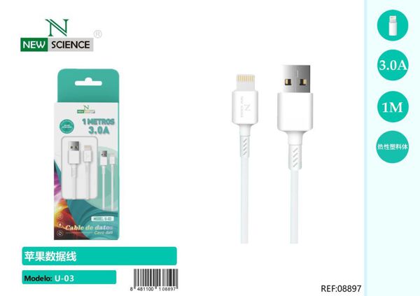 New Science U-03 Cable Iph 1M 3.0A