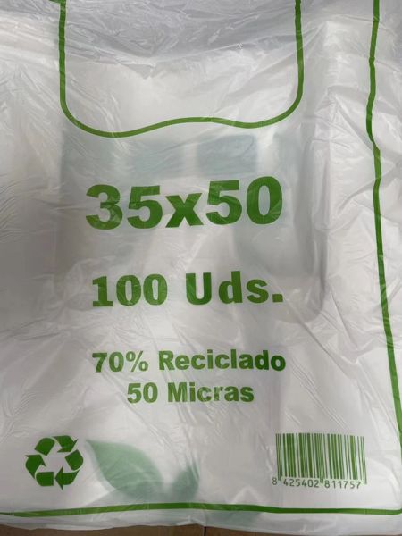 Bolsa 70% Reciclado 100U