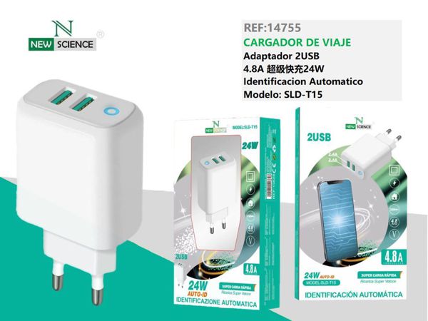 New Science Sld-T15 Adaptador 24W 4.8A