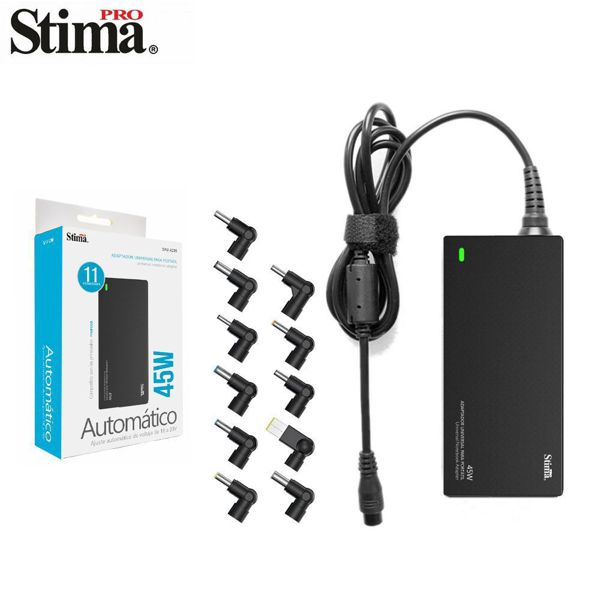 Saua208 Adaptador Universal Automatico 45W 11Clavijas 18-20V