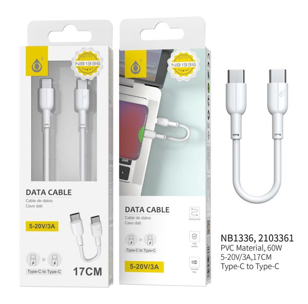 One Plus 2103361 Nb1336 Mini Cable Datos Type-C A Type-C