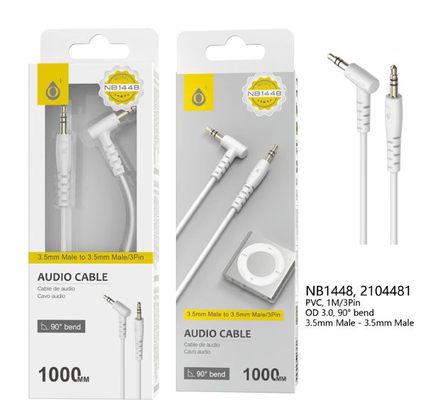 One Plus 2104481 Nb1448 Cable Audio En L 90' 1M