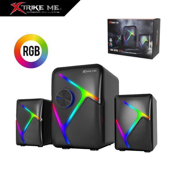 Xtrike Me Sk610 Altavoz Multimedia USB 2.1 RGB