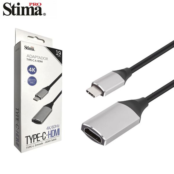 Stima Sth-A235 Serie 19 Adaptador Type-C A HDMI 4K
