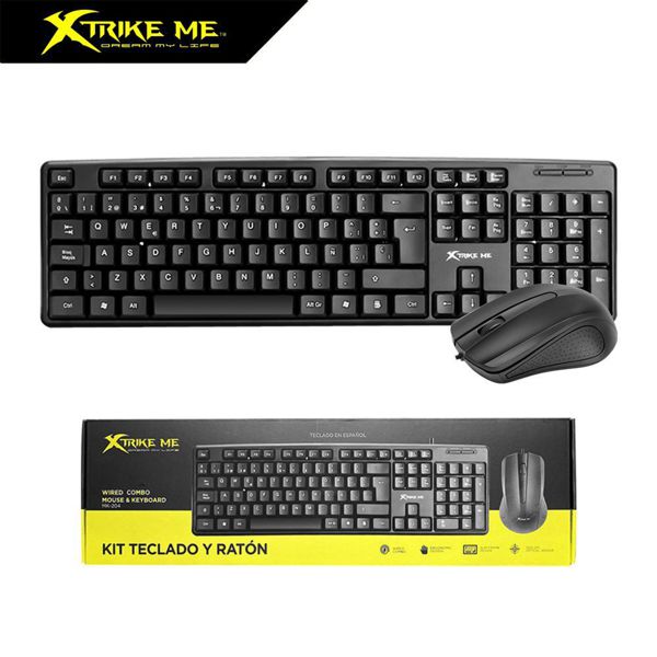 Xtrike Me Mk-204 Kit Teclado Y Raton