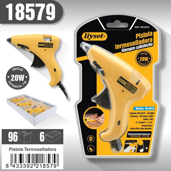 Liyset Hb-G01820W Pistola Termoselladora