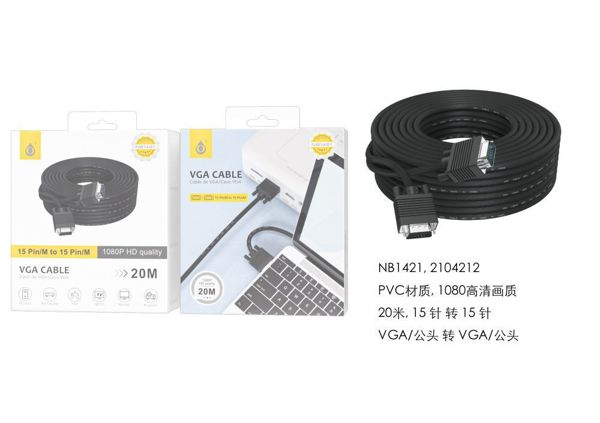 One Plus 2104212 Nb1421 Cable Vga Macho-Macho 20M