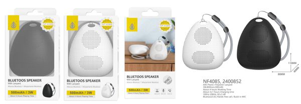One Plus 2400851 Nf4085 Altavoz BT 5.0 Mano Libre 500Mah