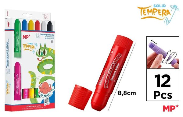 MP PP204-12 TéMPERA SóLIDA 12 UDS