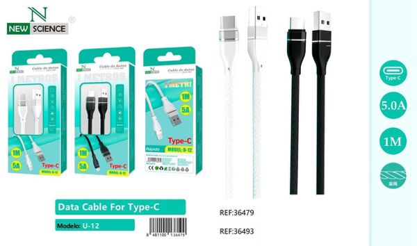 New Science U-13 U-12 Cable Type-C 1M 5A