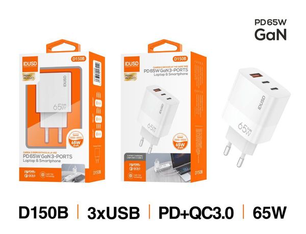 Idusd D150B Gan 65W Pd 3U A+C+C