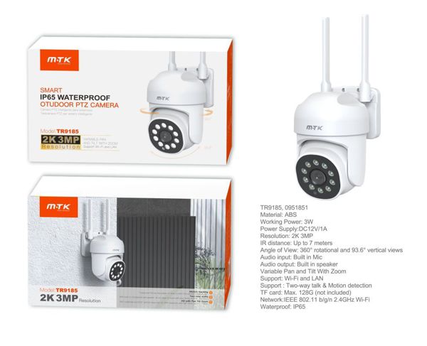 Mtk 0951851 Tr9185 Camara Vigilancia