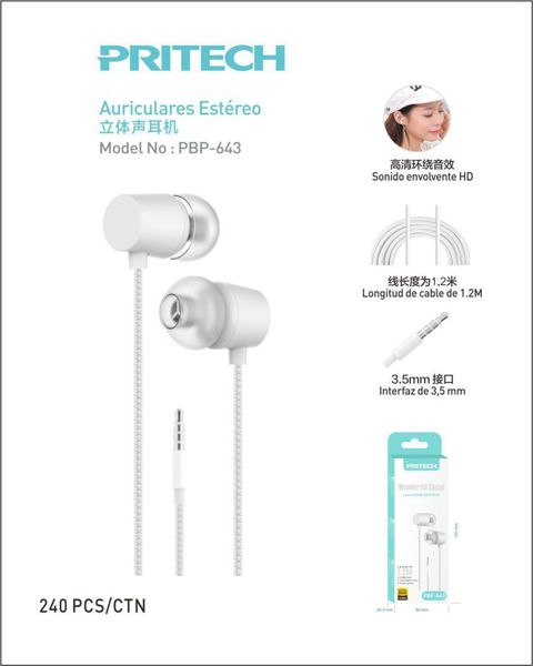 Pritech Pbp-643 Auricular