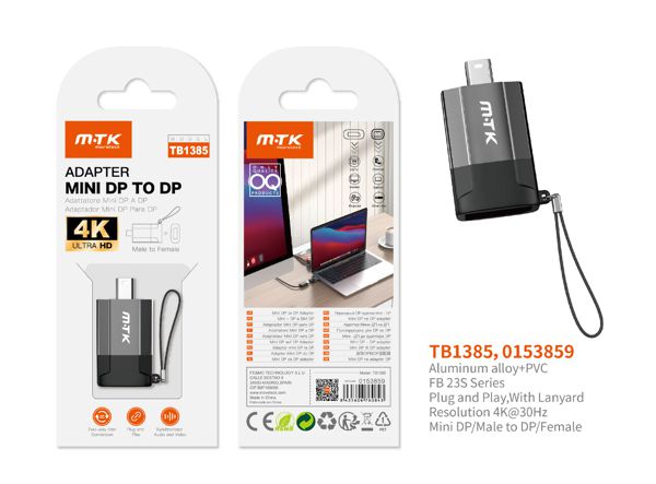 Mtk 0153859 Tb1385 Adaptador Correa Mini Dp