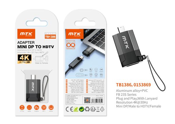 Mtk 0153869 Tb1386 Adaptador Correa Mini Dp