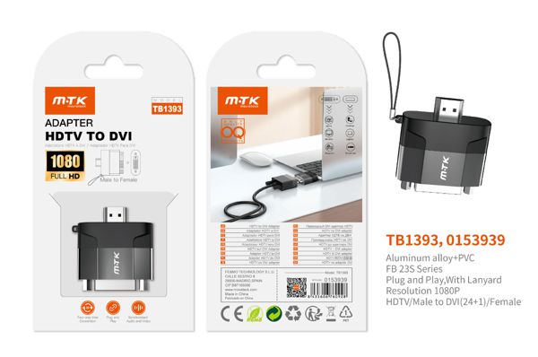 Mtk 0153939 Tb1393 Adaptador Correa HDMI