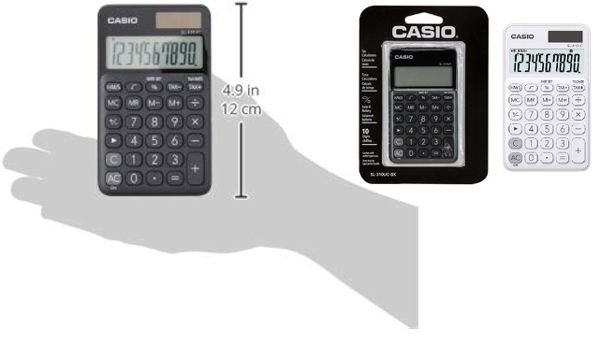 Casio Sl-310Uc-We Calculadora De Bolsillo