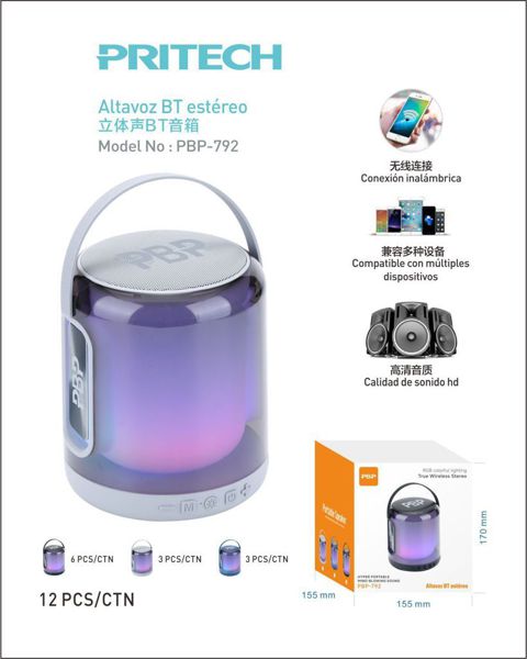 Pritech Pbp-792 Altavoz BT