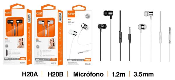 Idusd H20A Auriculares 3.5Mm