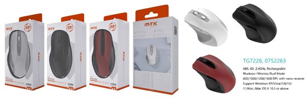 Mtk 0752261 Tg7226 Luxury Raton 6D 2 En 1