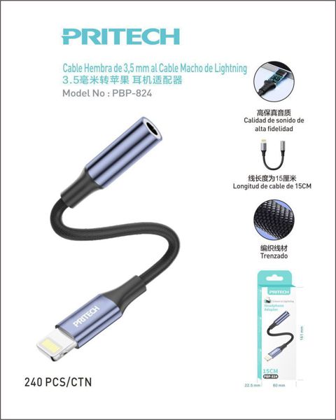 Pritech Pbp-824 Jack 3.5Mm A Lightning
