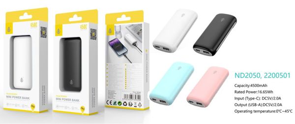 One Plus 2200501 Nd2050 Powerbank 4500Mah/16.65Wh