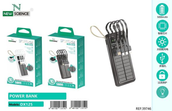 New Science Dx125 Bateria Externa 5000Mah