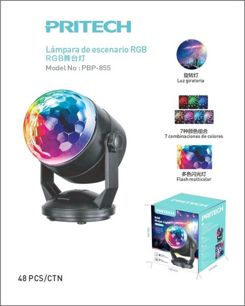 Pritech Pbp-855 Luz De Escenario