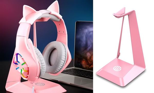 G501 Soporte De Exhibición De Auriculares De Escritorio Desmontable