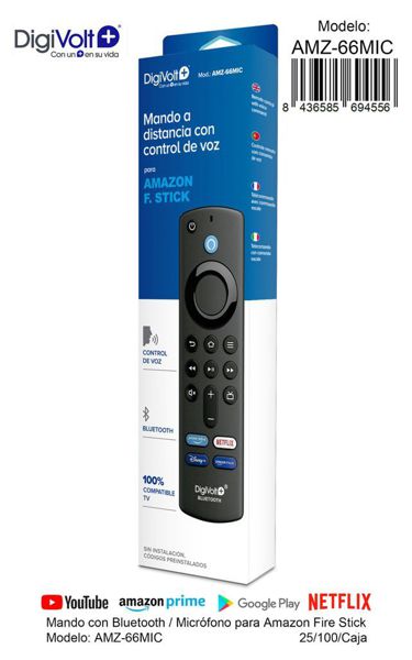 Digivolt Amz-66Mic Mando BT Con Micro Para Amazon