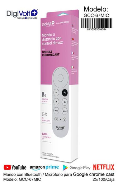 Digivolt Gcc-67Mic Mando BT Con Micro