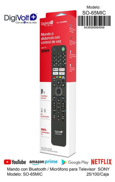 Digivolt So-65Mic Mando BT Con Micro Sony