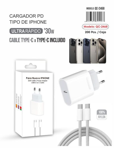 Digivolt Qc-2468 Cargador 20W Type-C+Cable Type-C
