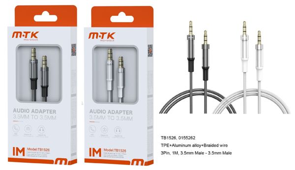 Mtk 0155261 Tb1526 Cable De Audio Noah 1M