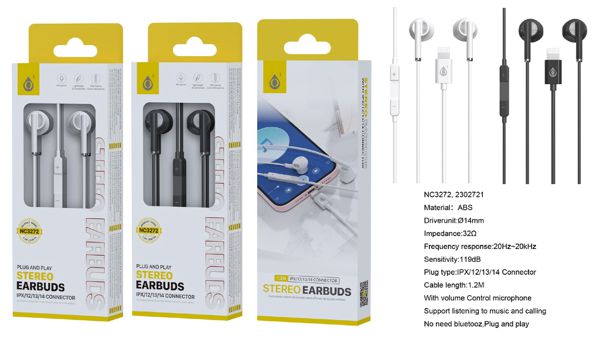 One Plus 2302721 Nc3272 Auriculares Lightning