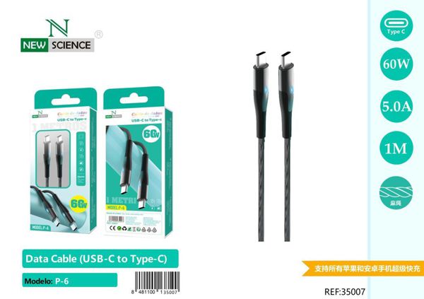 New Science P-6 Cable Type-C A Type-C