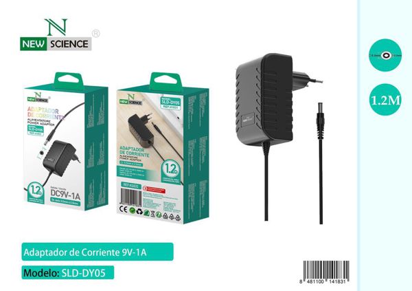 New Science Sld-Dy05 Adaptador De Corriente 9V-1A 1.2M