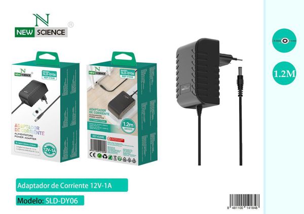 New Science Sld-Dy06 Adaptador De Corriente 12V-1A 1.2M