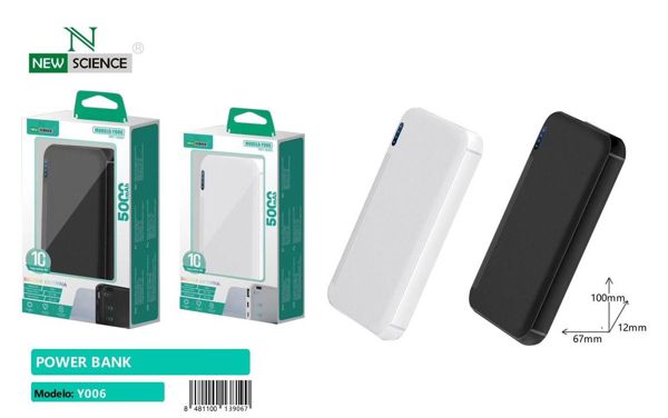 New Science Y006 Bateria Externa 5000Mah