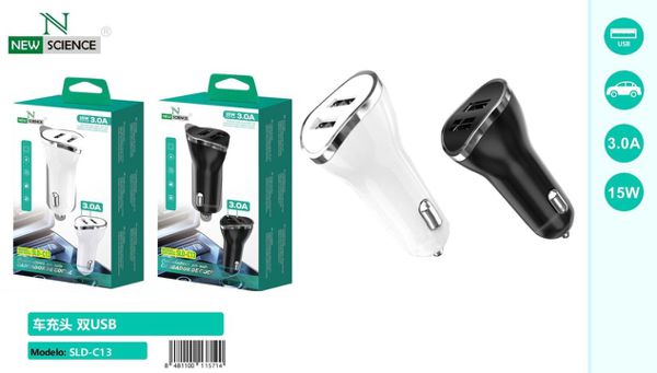 New Science Sld-C13 Adaptador Coche USB 3.0A