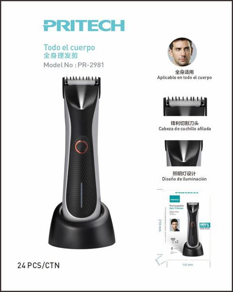 Pritech Pr-2981 Recortador De Pelo