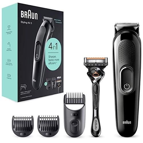 Braun Sk3300 Cortapelos Kit 4 En 1