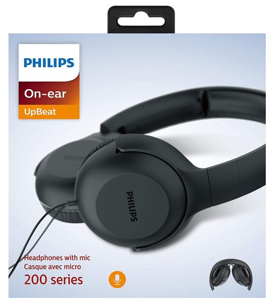 Philips Tauh201Bk/00 Casco Diadema De Cable
