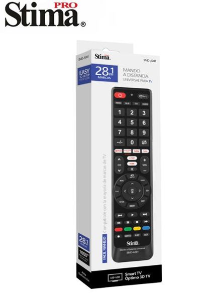 Stima Smda381 Mando Para Smart TV 28 En 1