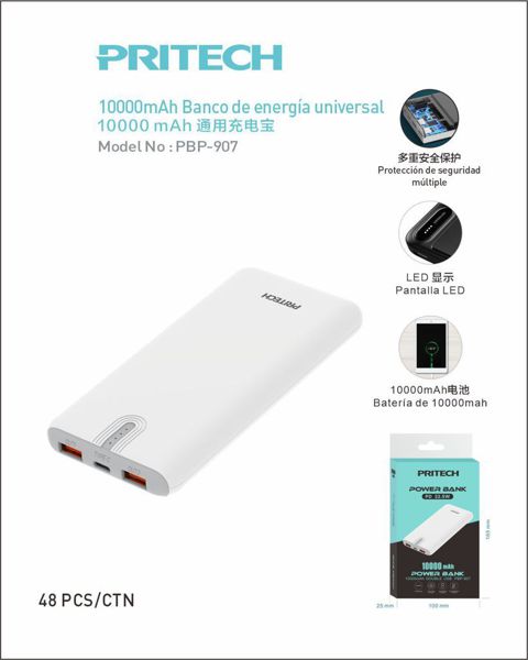 Pritech Pbp-907 Power Bank 10000Mah