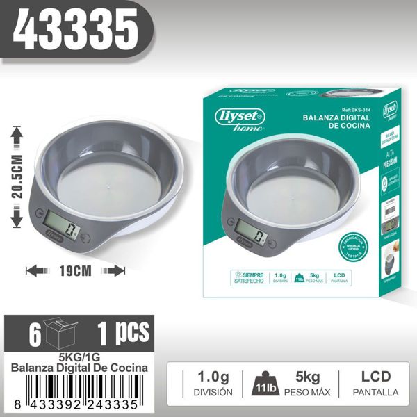 Liyset Eks-014 Balanza Digital De Cocina
