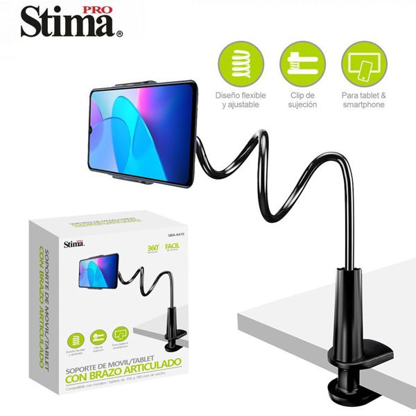Stima Sba-A410 Soporte Para Smartphone Con Brazo Articulado