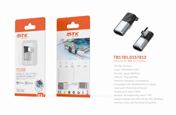 Mtk 0157812 Tb1781 Adaptador Alumino